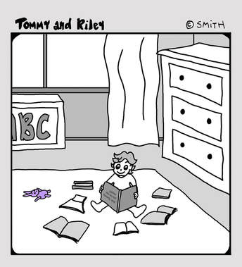 Tommy and Riley Cartoon: Riley's Happy Place